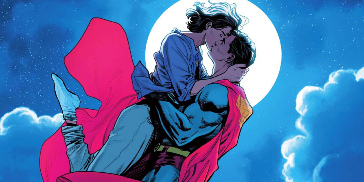 Lois Lane And Clark Kent Kissing