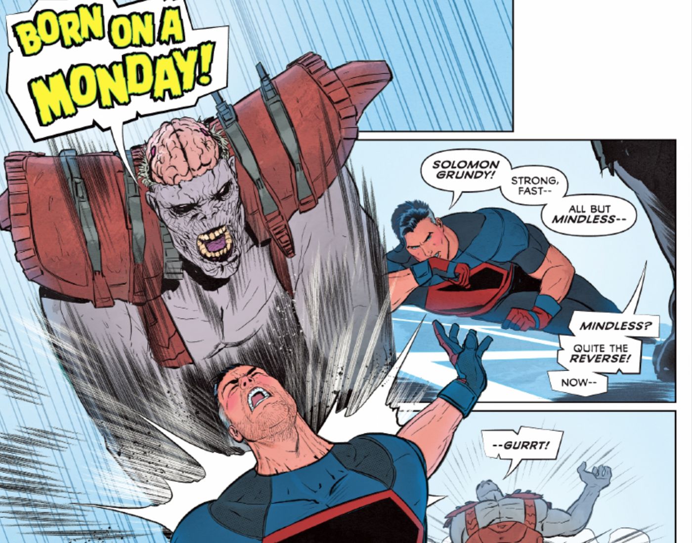 Superman Ultra-Humanite Grundy
