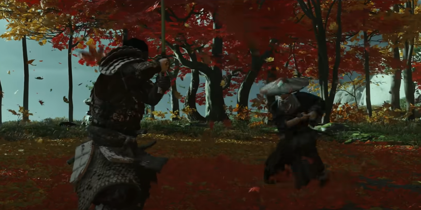 Jin fighting enemy with sword