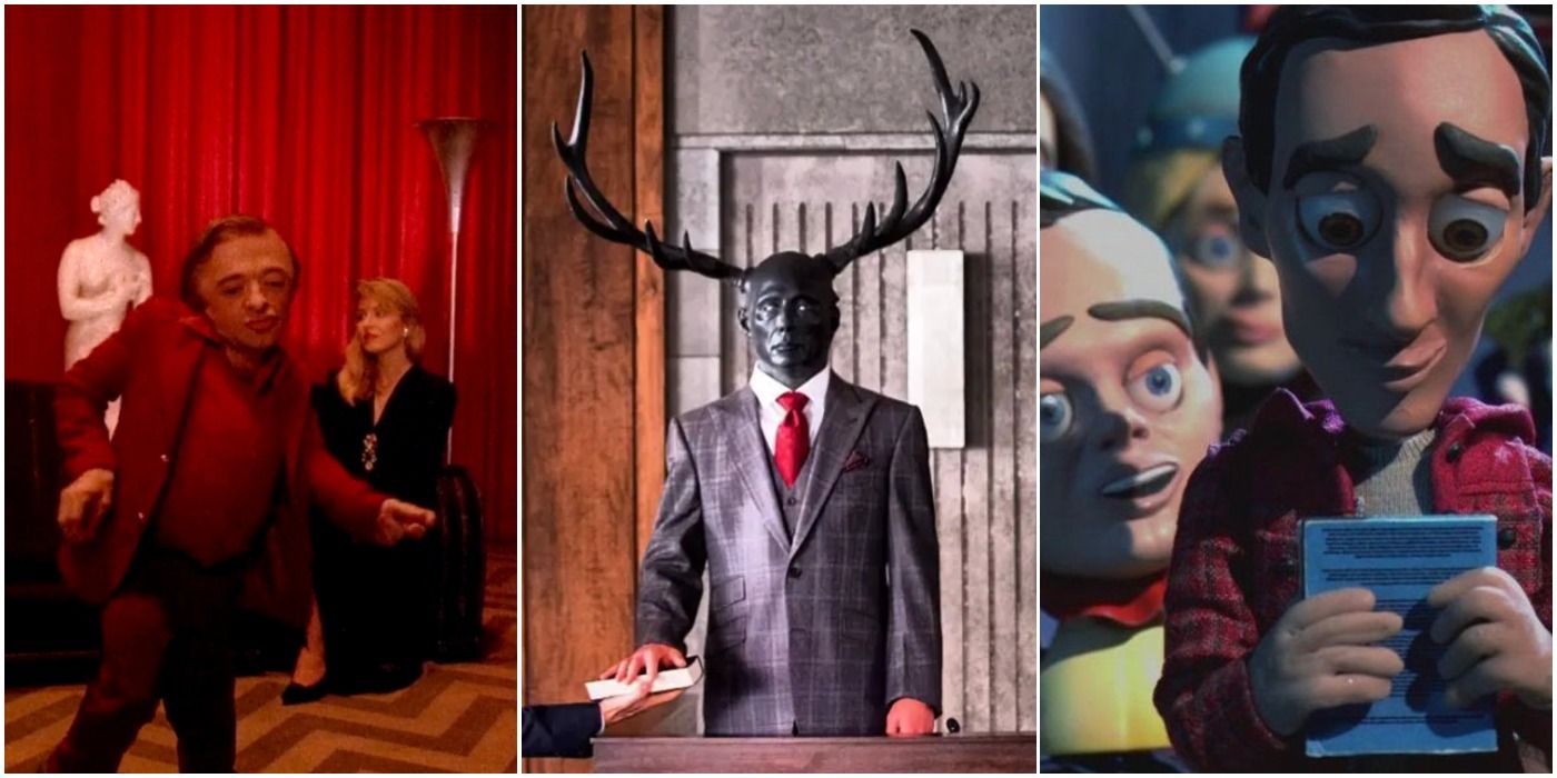 TV Weirdest Network Shows Twin Peaks Hannibal Community Trio Header