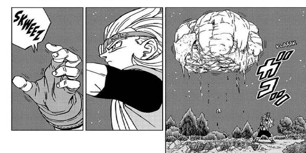 Dragon Ball Super manga Telekinesis Used By Granolah