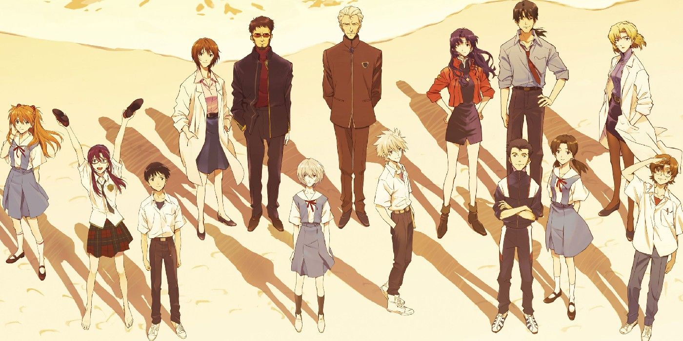 The Evangelion Cast In Evangelion 3 + 1 Thrice Upon A Time