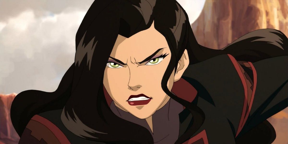 asami angry the legend of korra