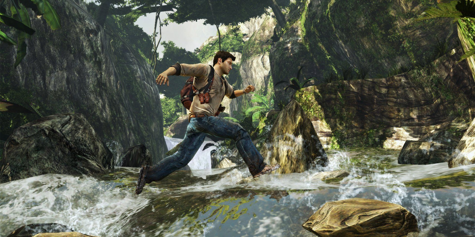 Uncharted Golden Abyss Drake Leaping