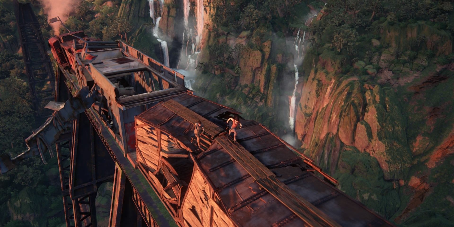 Uncharted Lost legacy Train Escape