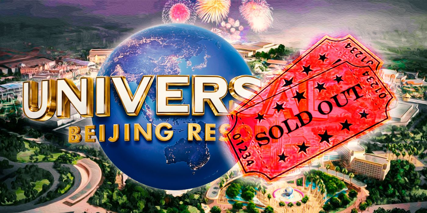 Universal Beijing Resort Sold out