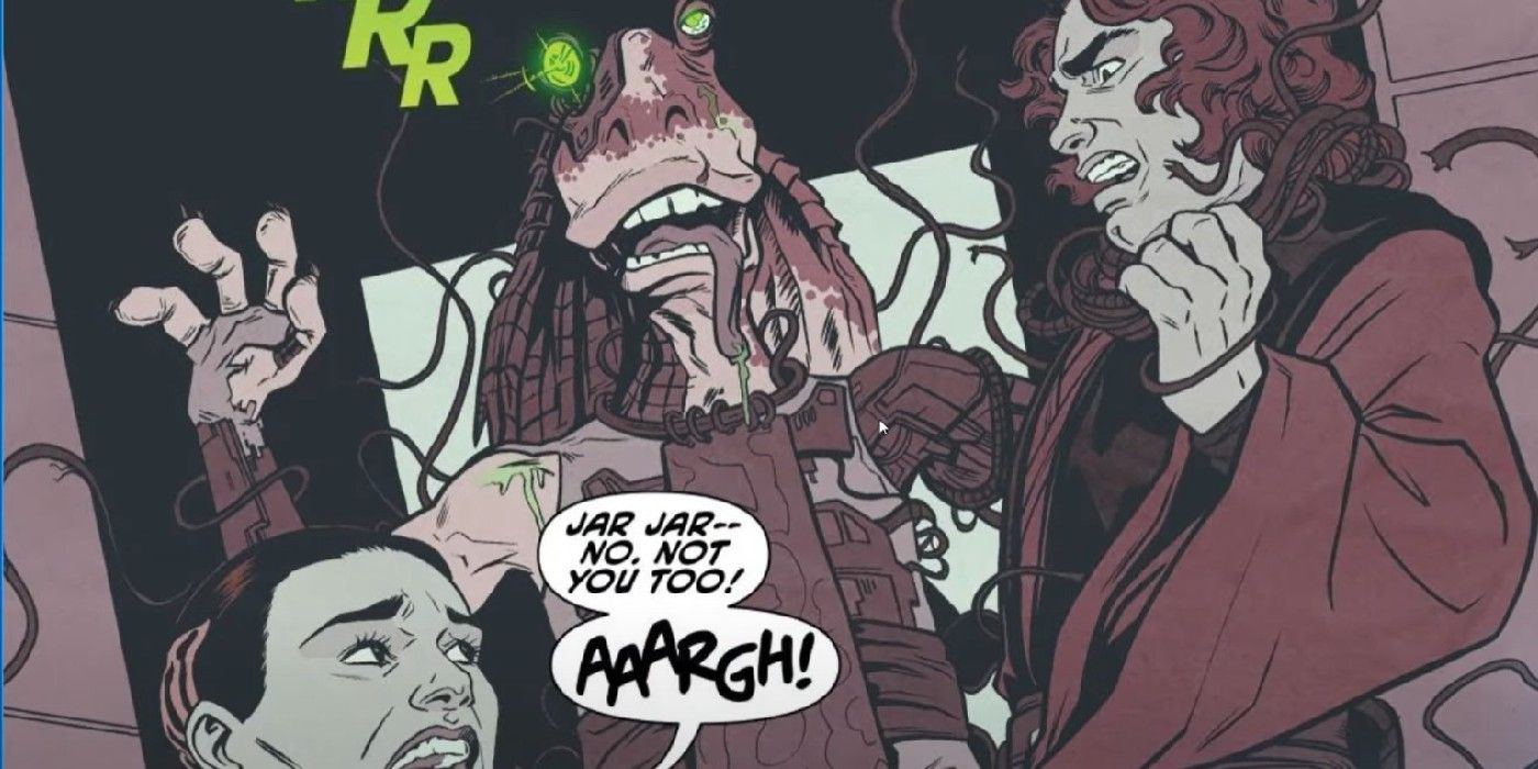 Vader Castle comic Possessed Jar Jar