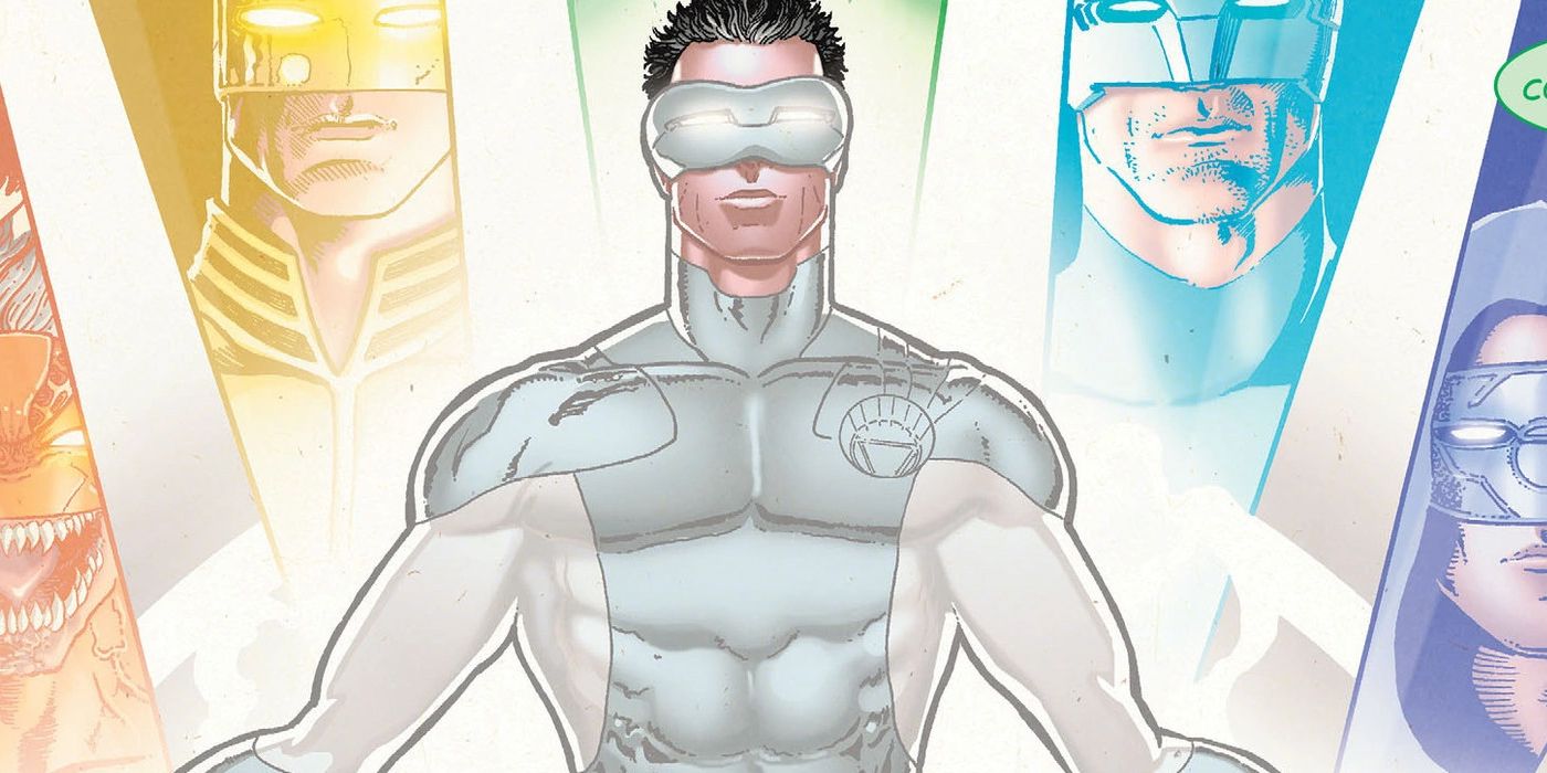 Kyle Rayner as a White Lantern in DC Comics