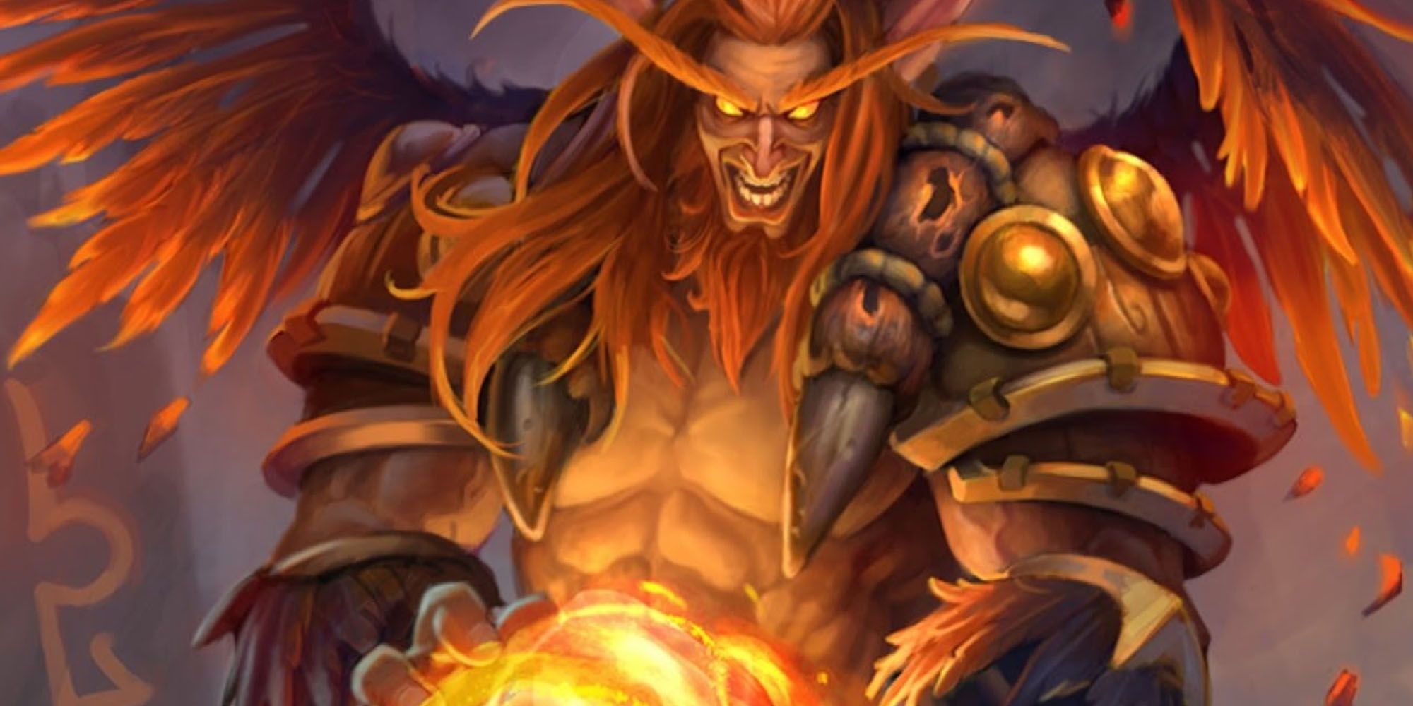 A Wildfire Druid begins to form a fireball in his hands