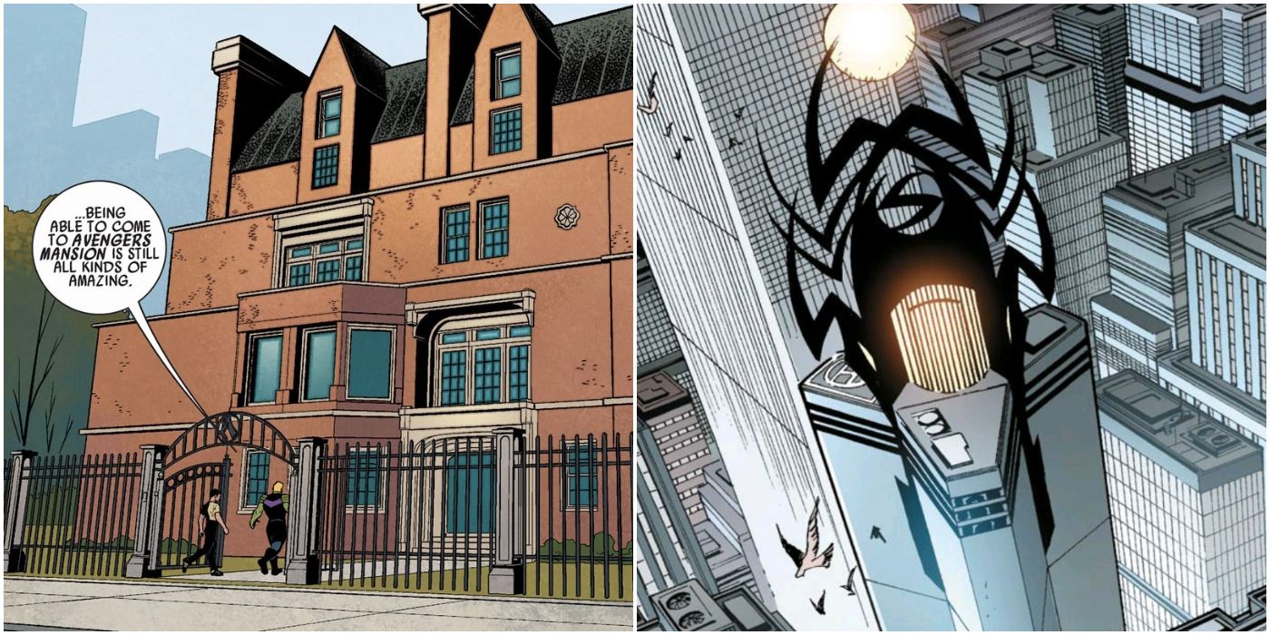 Avengers Mansion and Avengers Tower