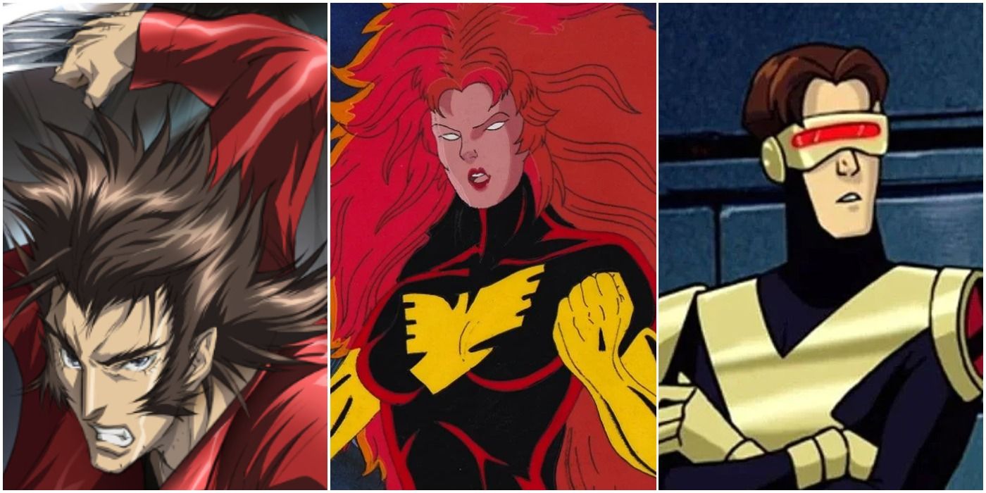 Wolverine, Jean Grey and Cyclops