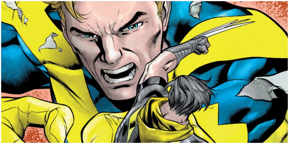 Wolverine killing Hank Pym.