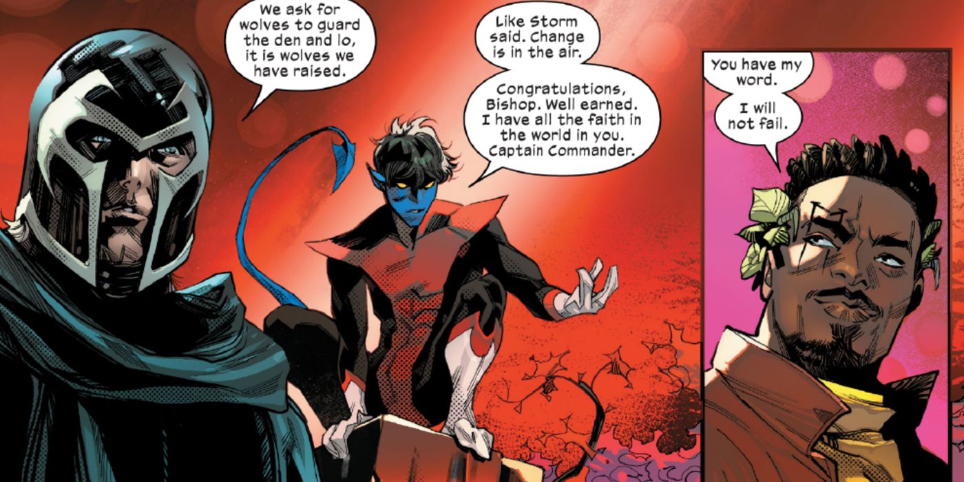 X-Men Bishop Captain Commander