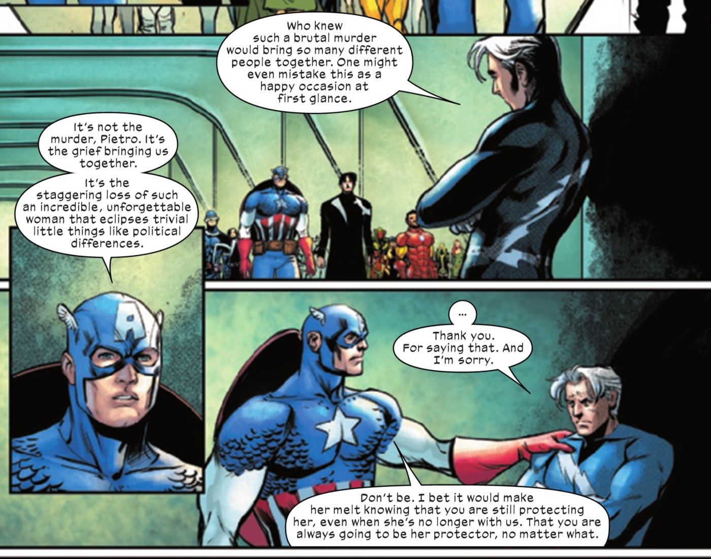 X-Men Captain America Trial Of Magneto 2