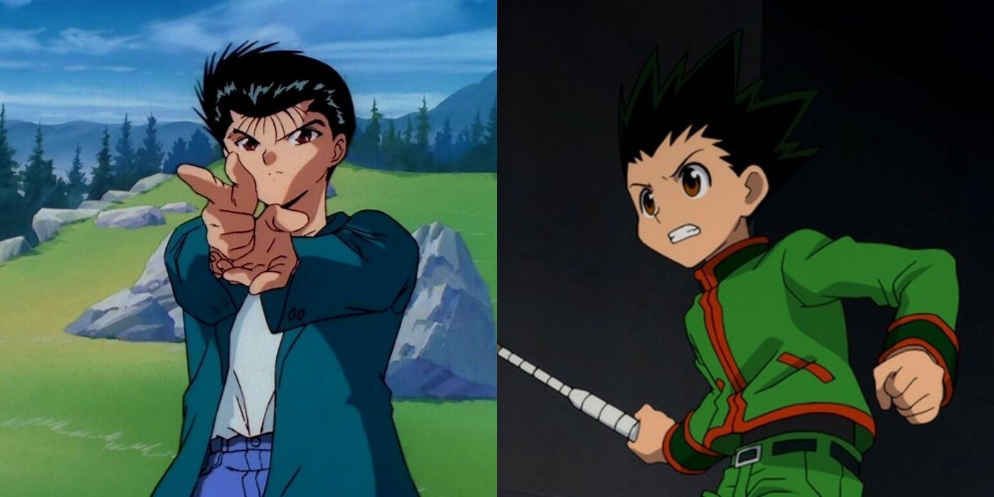 Yu Yu Hakusho  Compare os personagens do anime com os do live