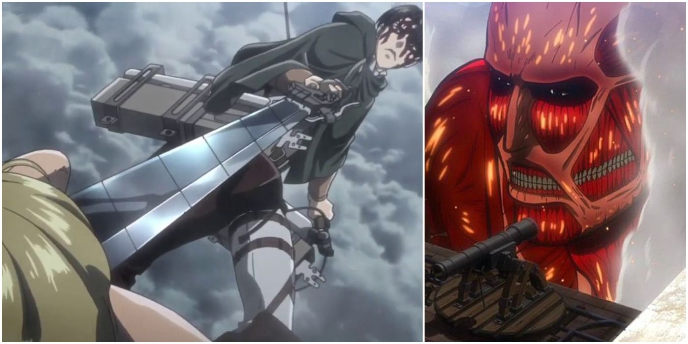 AOT Zeke vs levi bertholdt vs trost