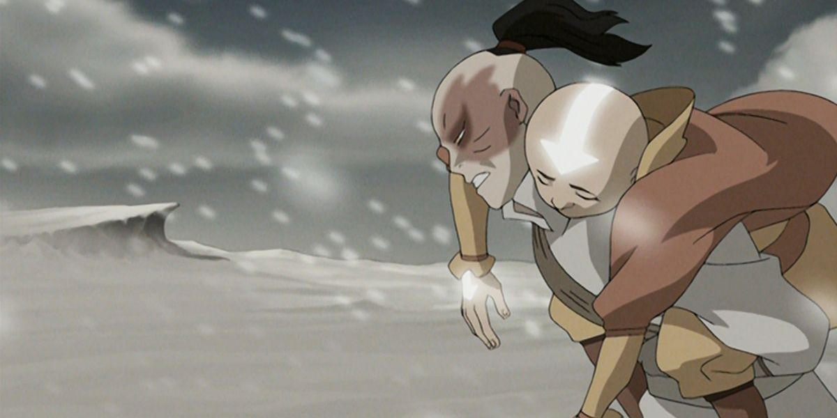 Zuko captures Aang