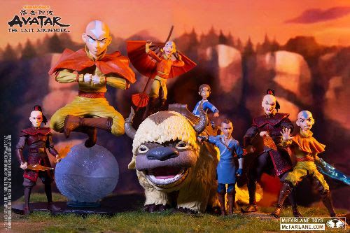 McFarlane Toys' Avatar: The Last Airbender Walmart exclusives