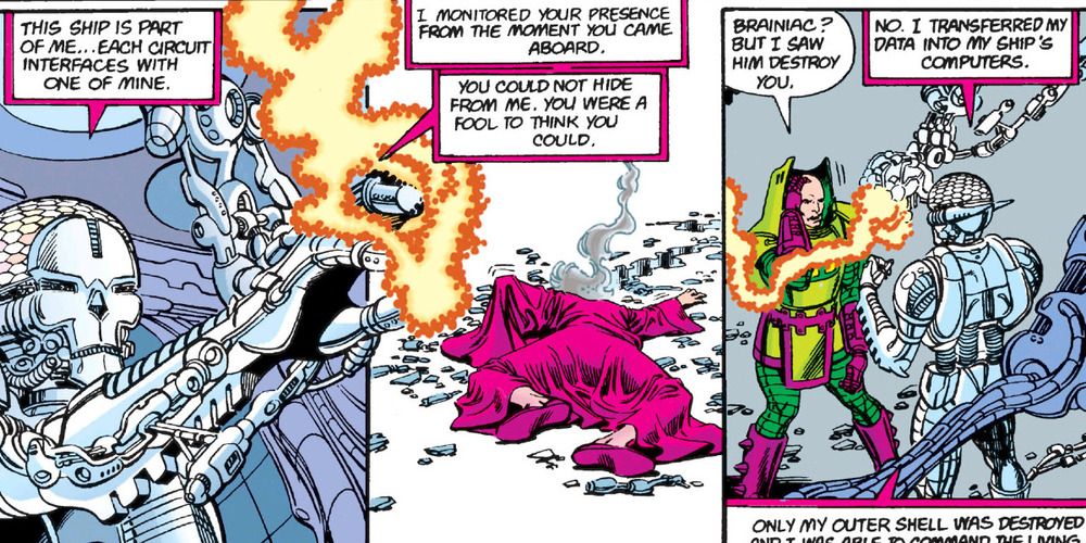 Brainiac killed Psimon in Crisis