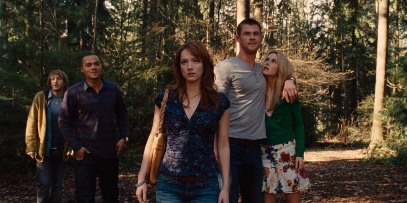 The Cabin in the Woods' characters.