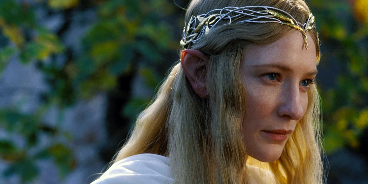 Cate Blanchett as Galadriel in The Lord of the Rings