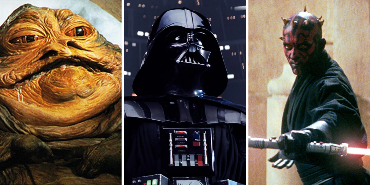 Jabba The Hutt, Darth Vader, & Darth Maul