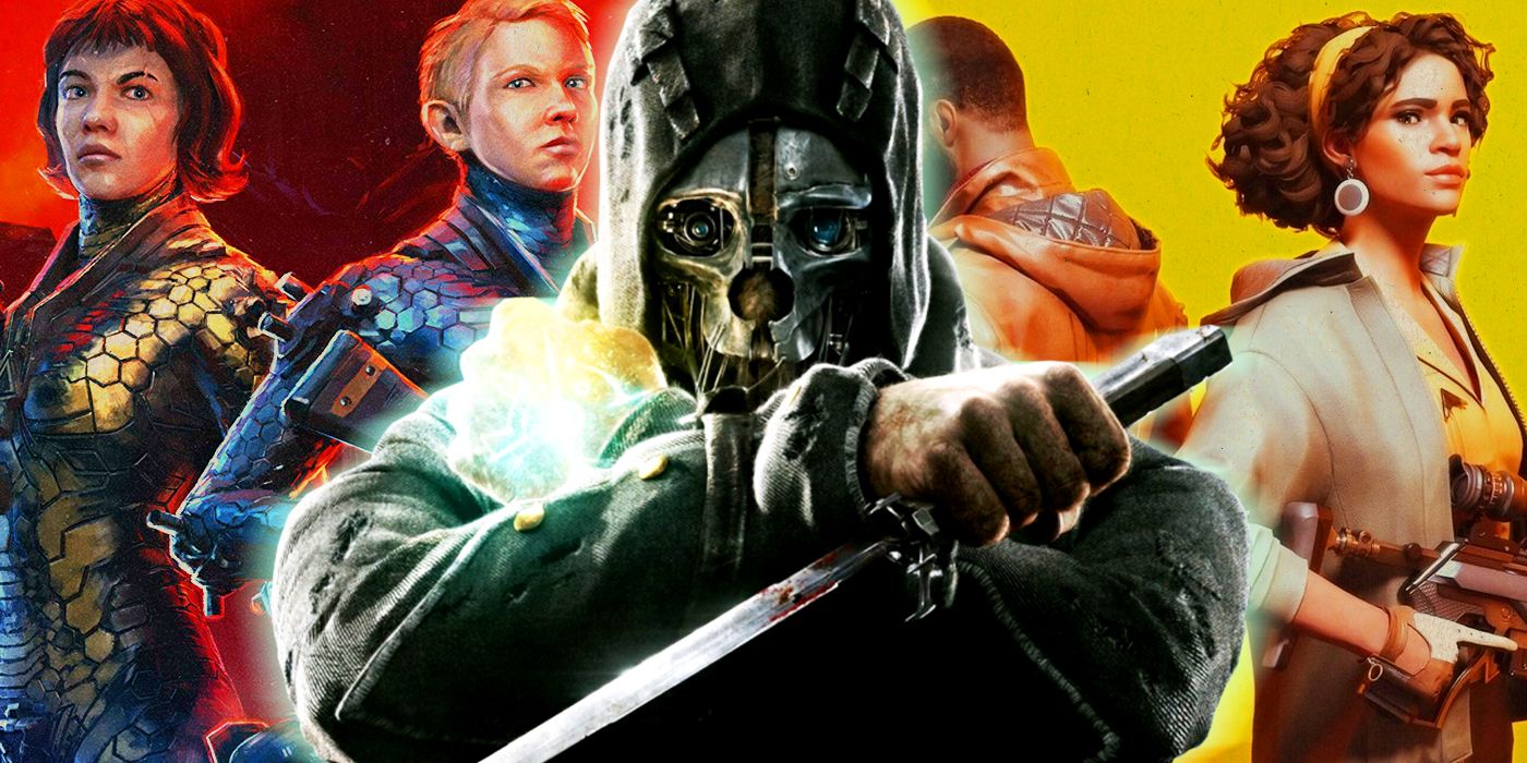 dishonored, deathloop and wolfenstein young blood from arkane studios