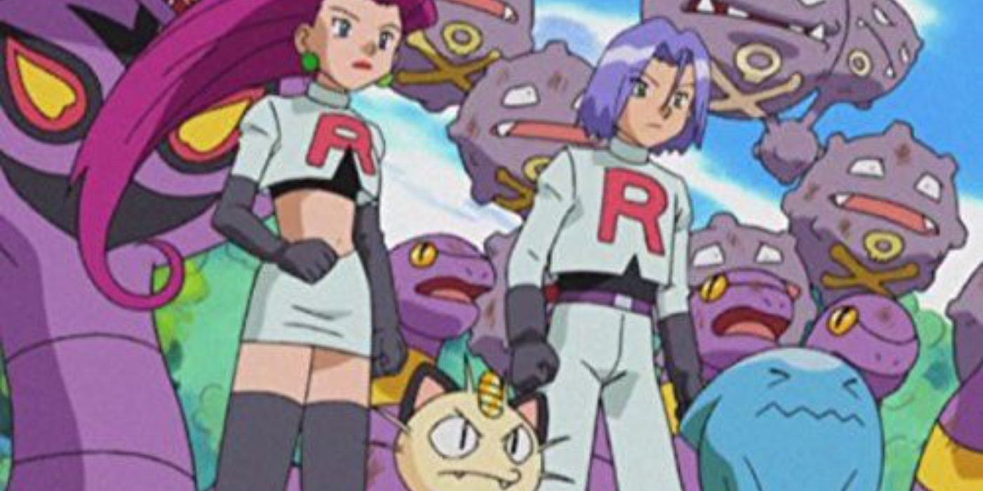 pokemon team rocket standing together