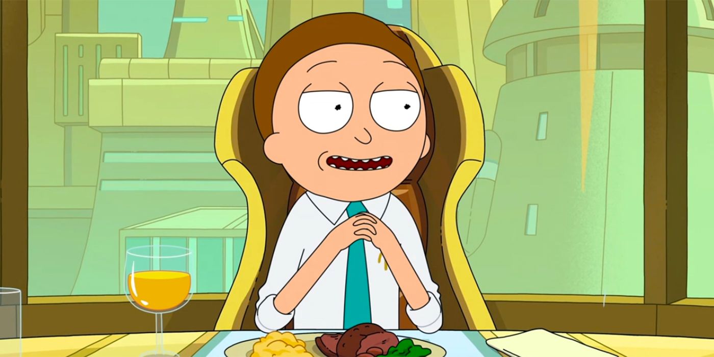 Evil Morty in the Rick and Morty Season 5 finale