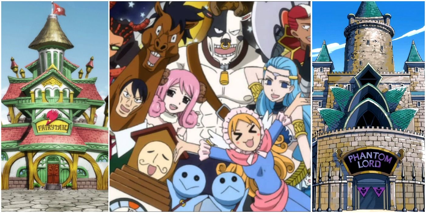 The Fairy Tail Guilds and Their Logos 