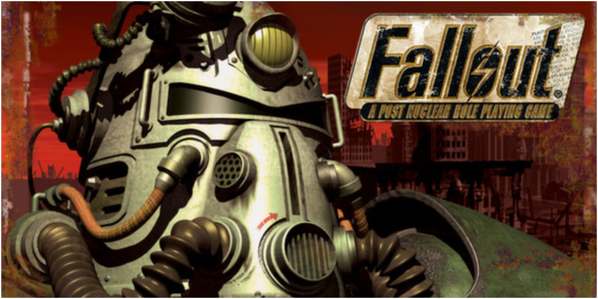 The original logo of Fallout 1997