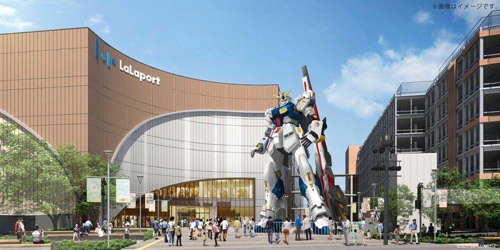 Nu Gundam Statue coming to Fukuoka
