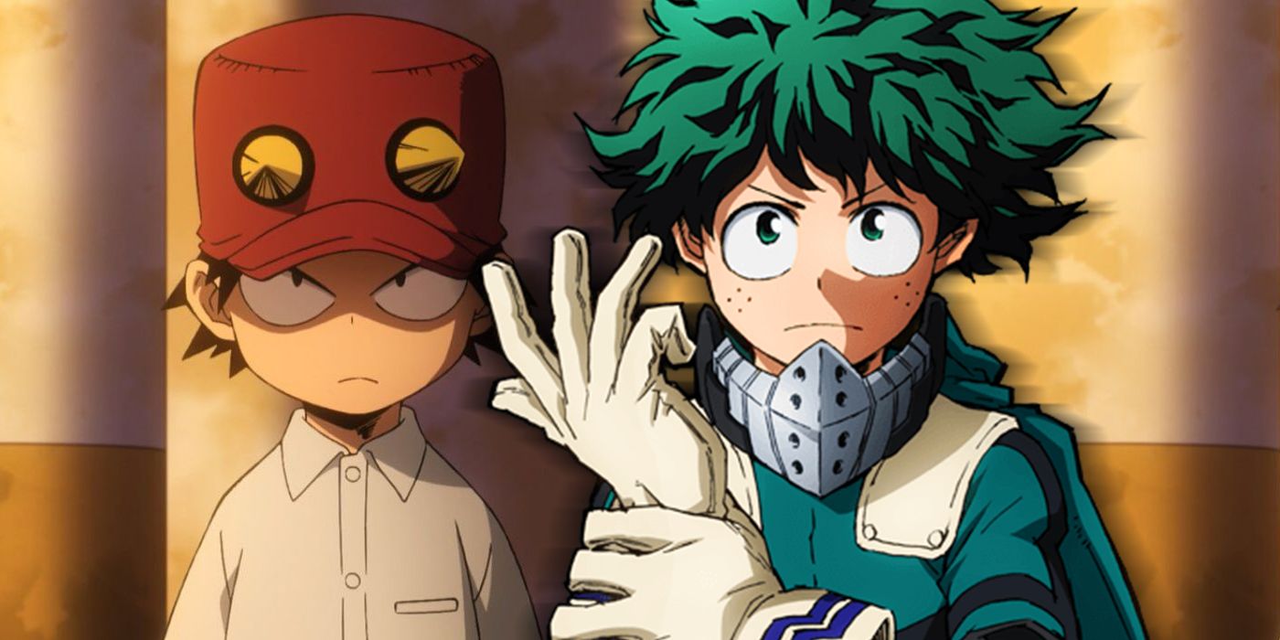 izuku midoriya and kota izumi from my hero academia