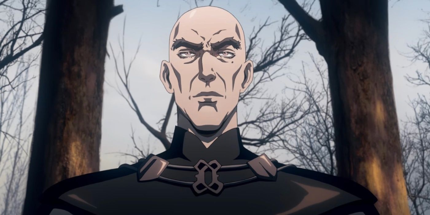 castlevania judge smiling in the forest
