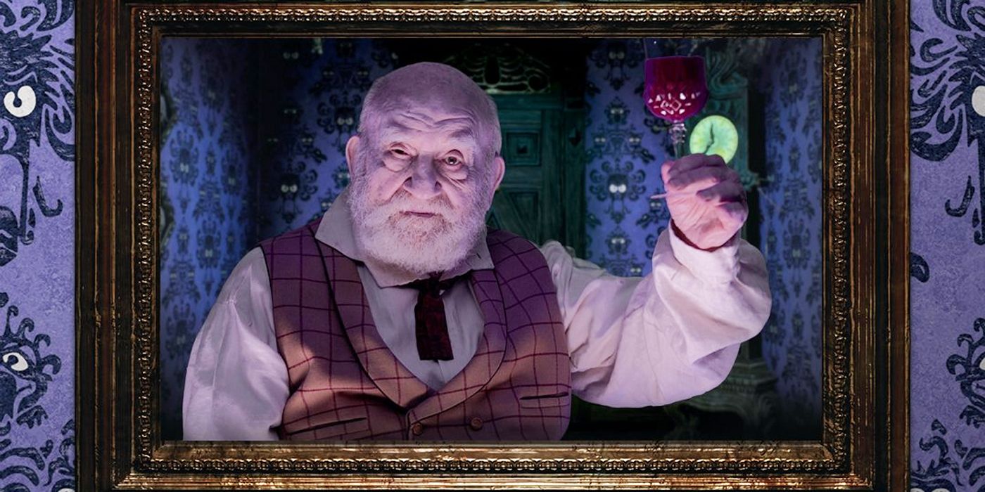 Ed Asner in Muppets Haunted Mansion Disney+ Halloween
