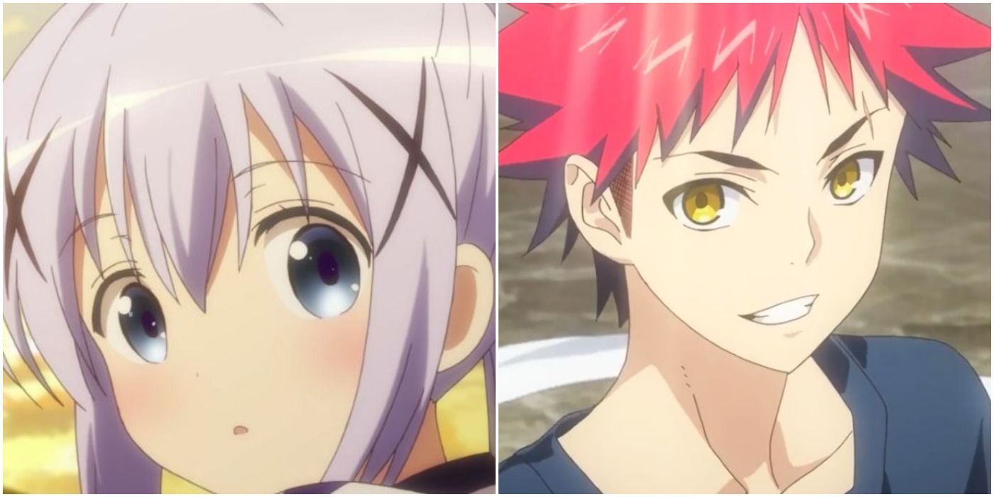 Chino from Is The Order A Rabbit? and Soma from Food Wars