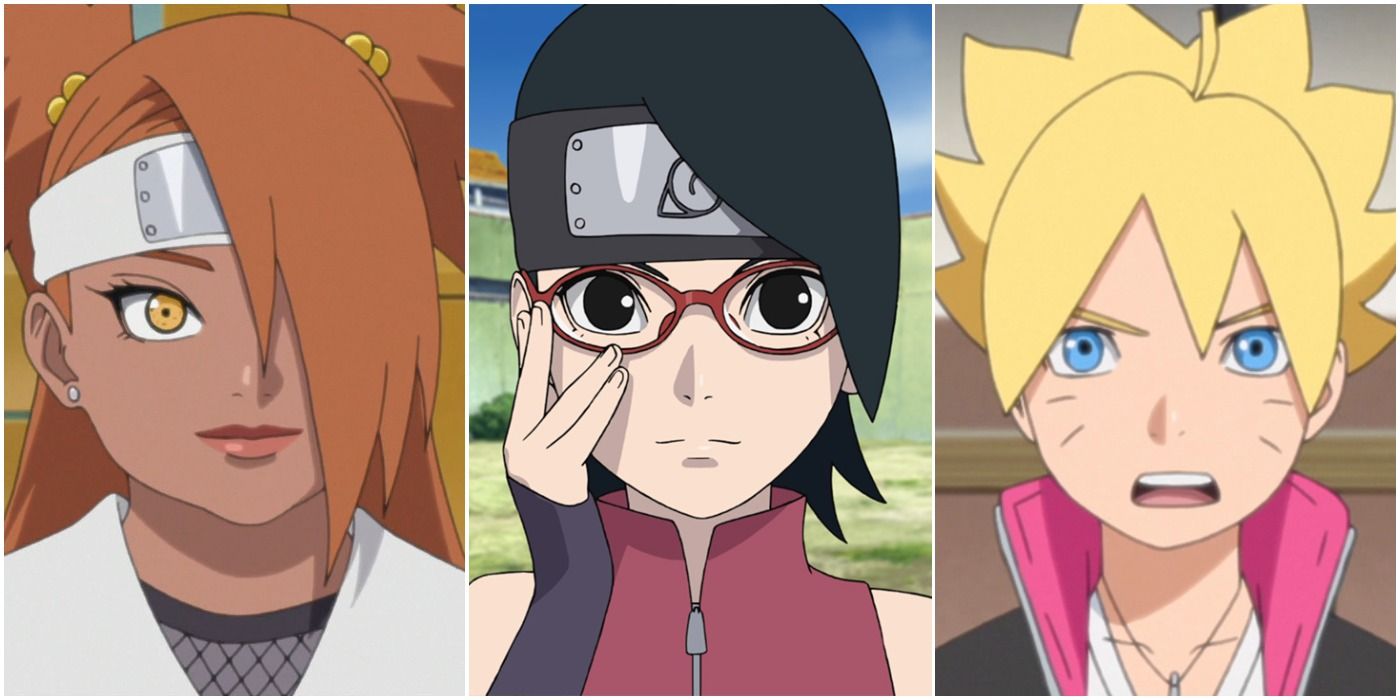 Chocho, Sarada and Boruto