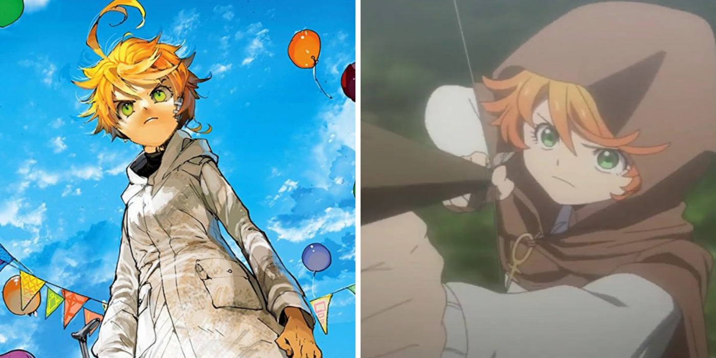 The Promised Neverland , cute Ray Emma and Norman 