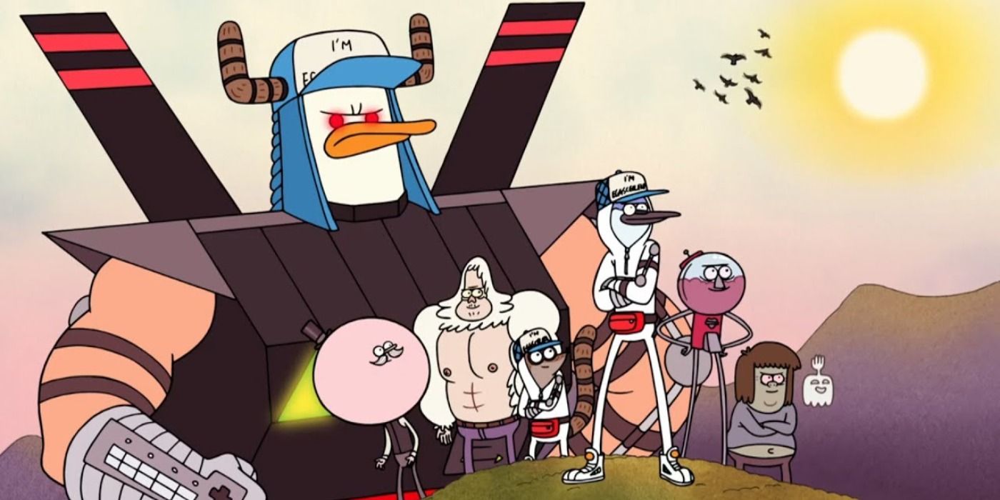 regular show benson anime