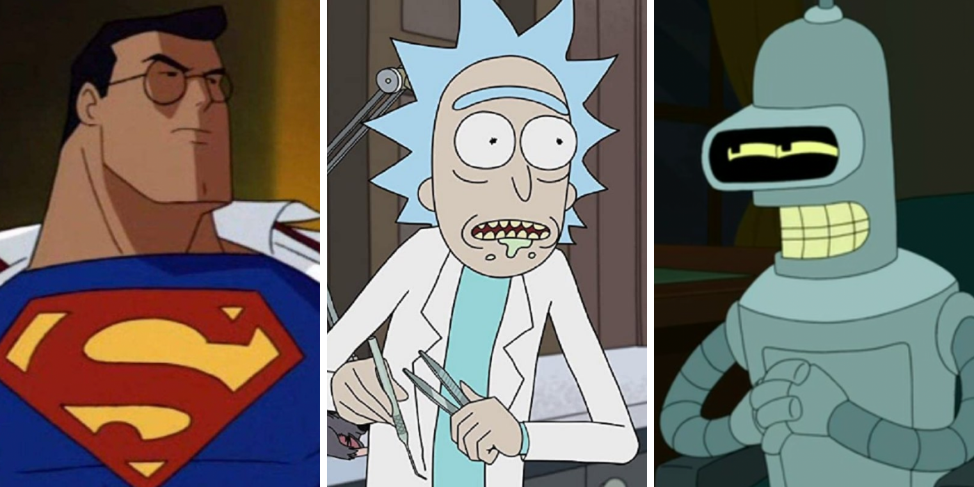 5 Cartoon Characters On Rick Sanchez's Level (& 5 Nowhere Close)