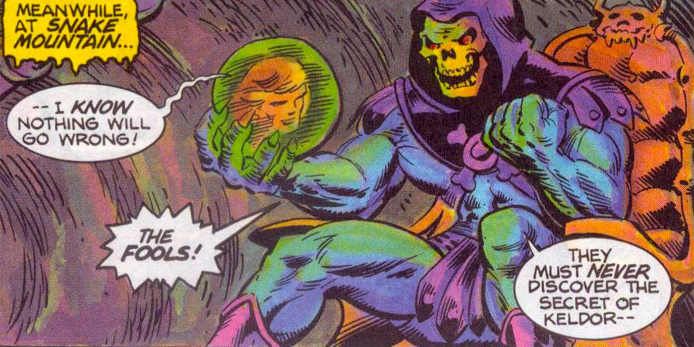 The Masters of the Universe 1987 minicomic &quot;The Search for Keldor&quot;