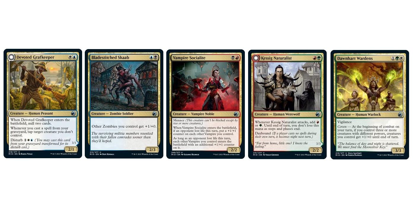 What MTG Innistrad: Midnight Hunt Previews Reveal About the Set