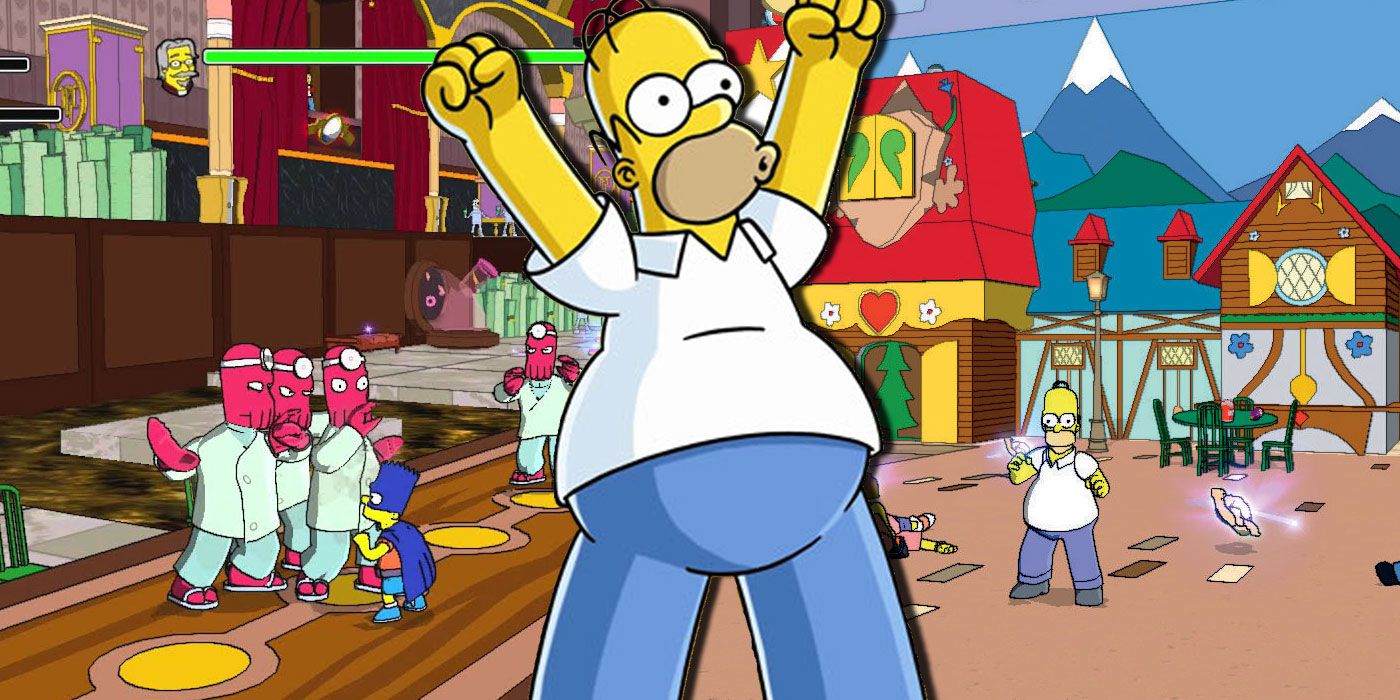 Why Fans & Critics Both Loved The Simpsons Game