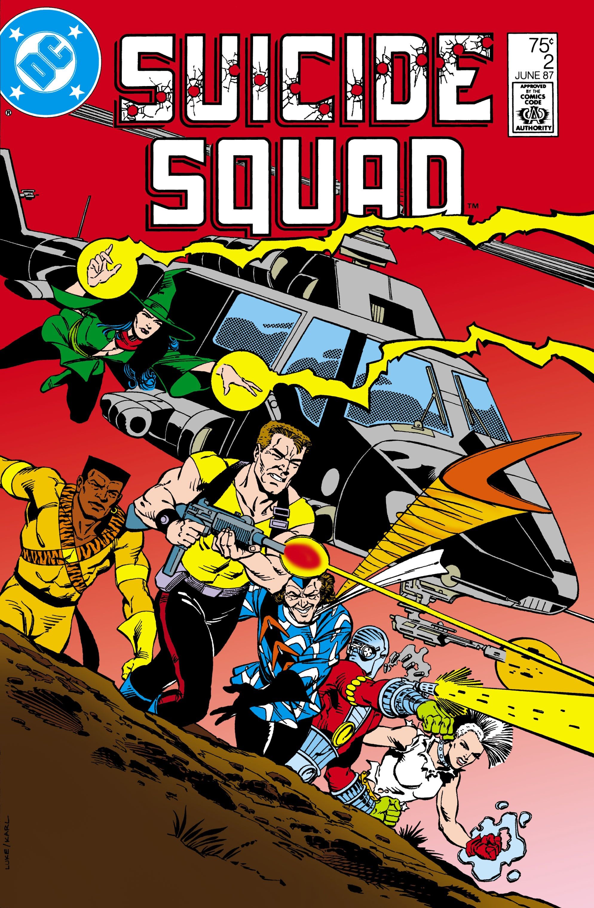 And then later, Rick Flag Jr. led the superpowered Suicide Squad