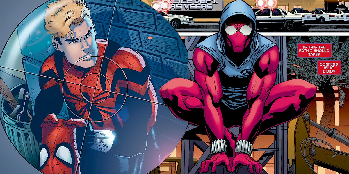 Ben Reilly, Spider-Man Scarlet Spider collage