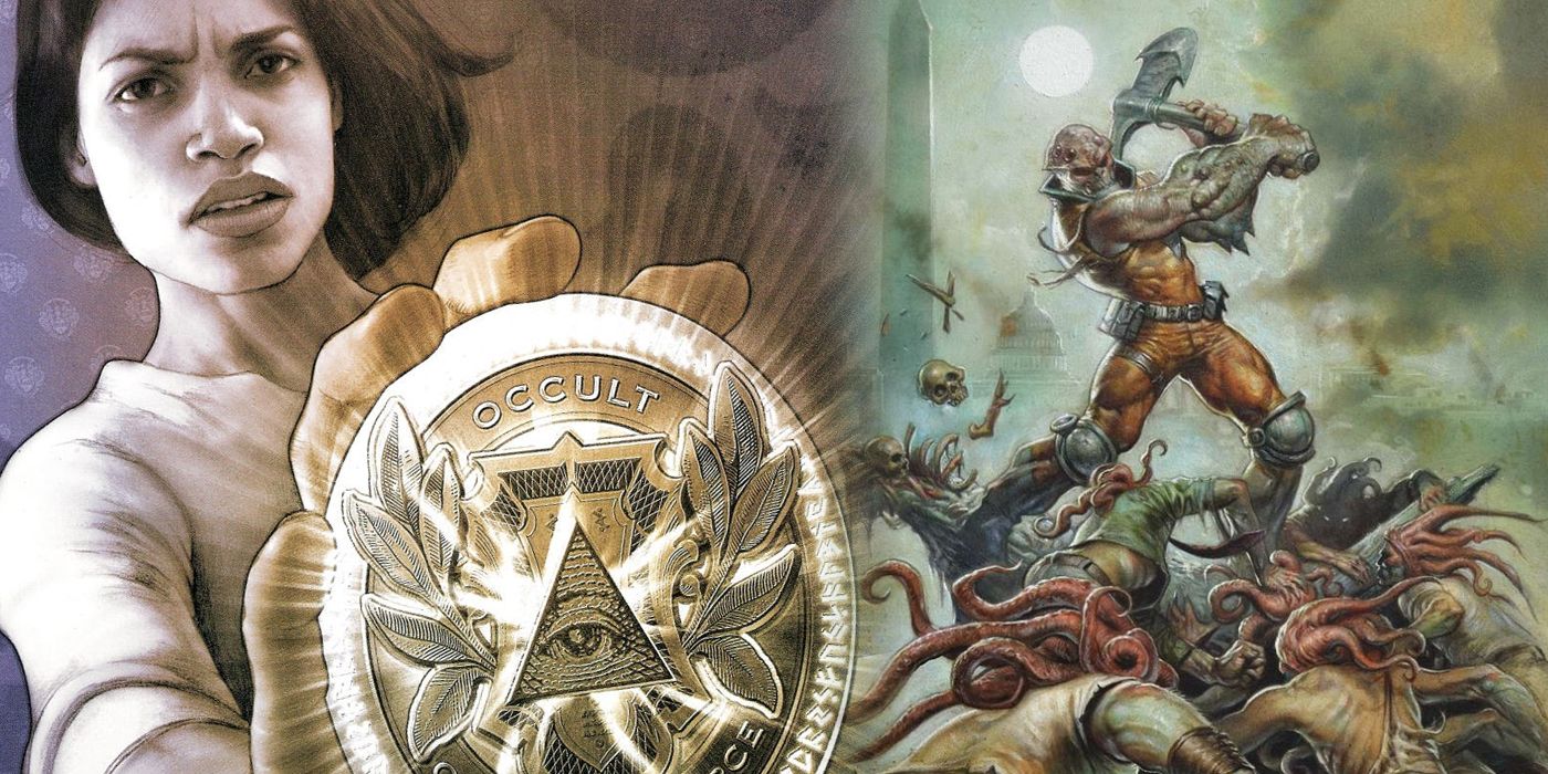 OCT: Occult Crimes Taskforce and Bad Planet split image