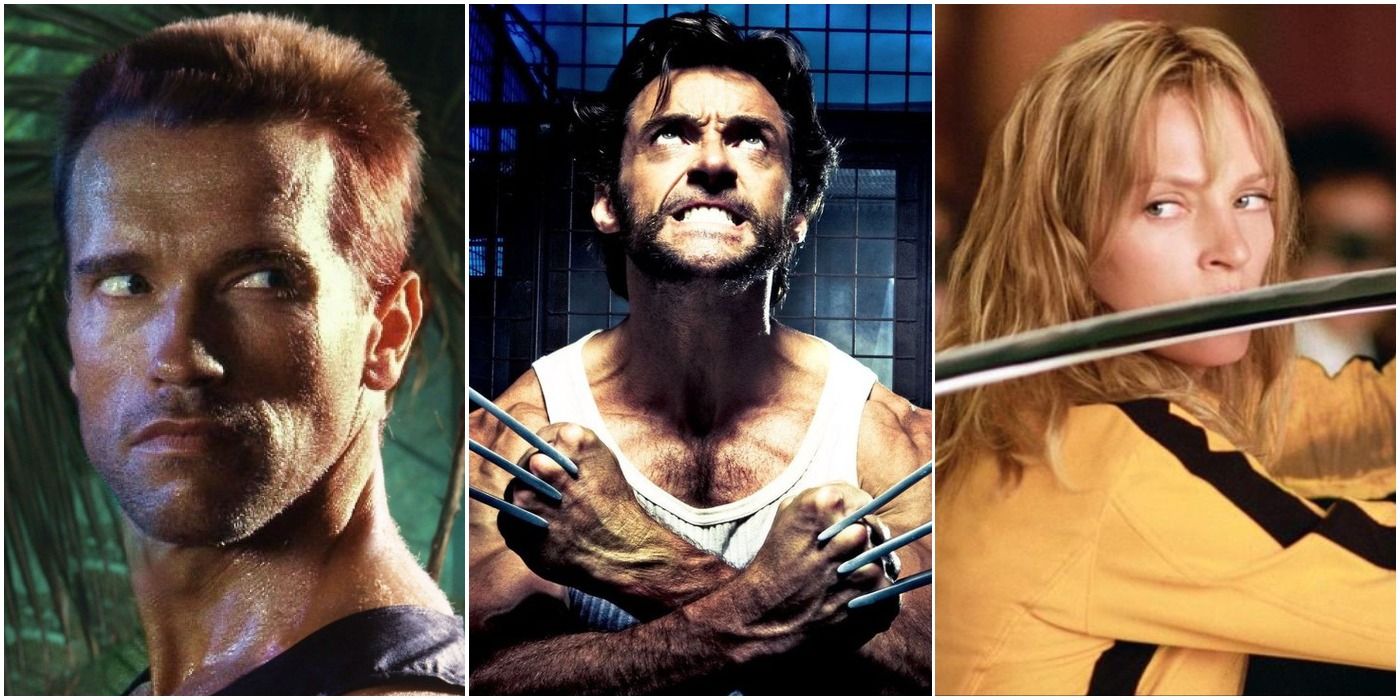 Dutch from Predator, Kiddo from Kill Bill and Wolverine 10 Heroes Perfect Match For Wolverine