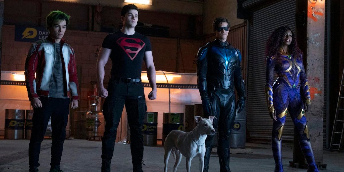 Nightwing and Superboy fall out in Titans Season 3