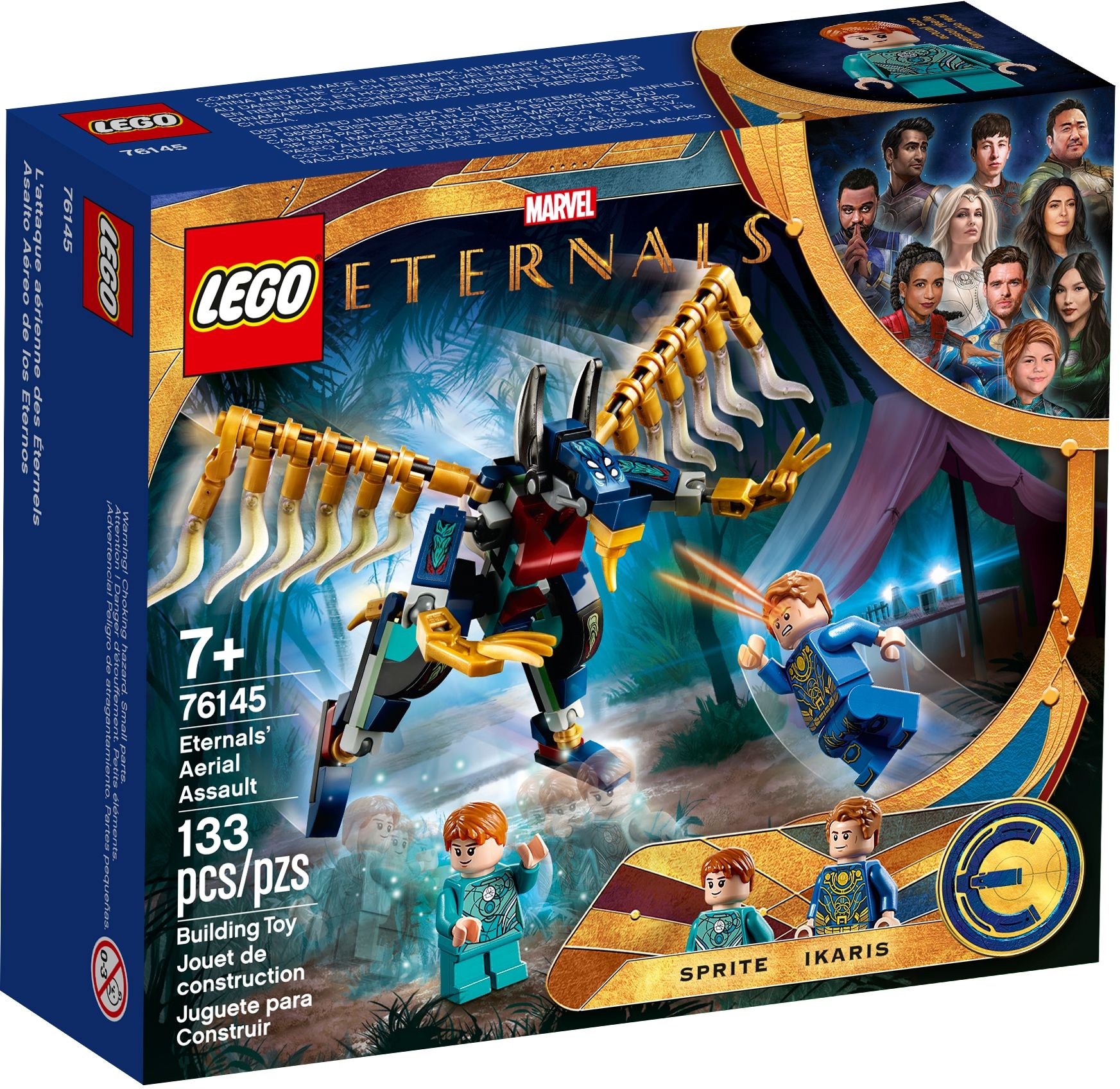 To Get All of LEGOs Eternals Minifigures You Need to Buy Four Different Sets