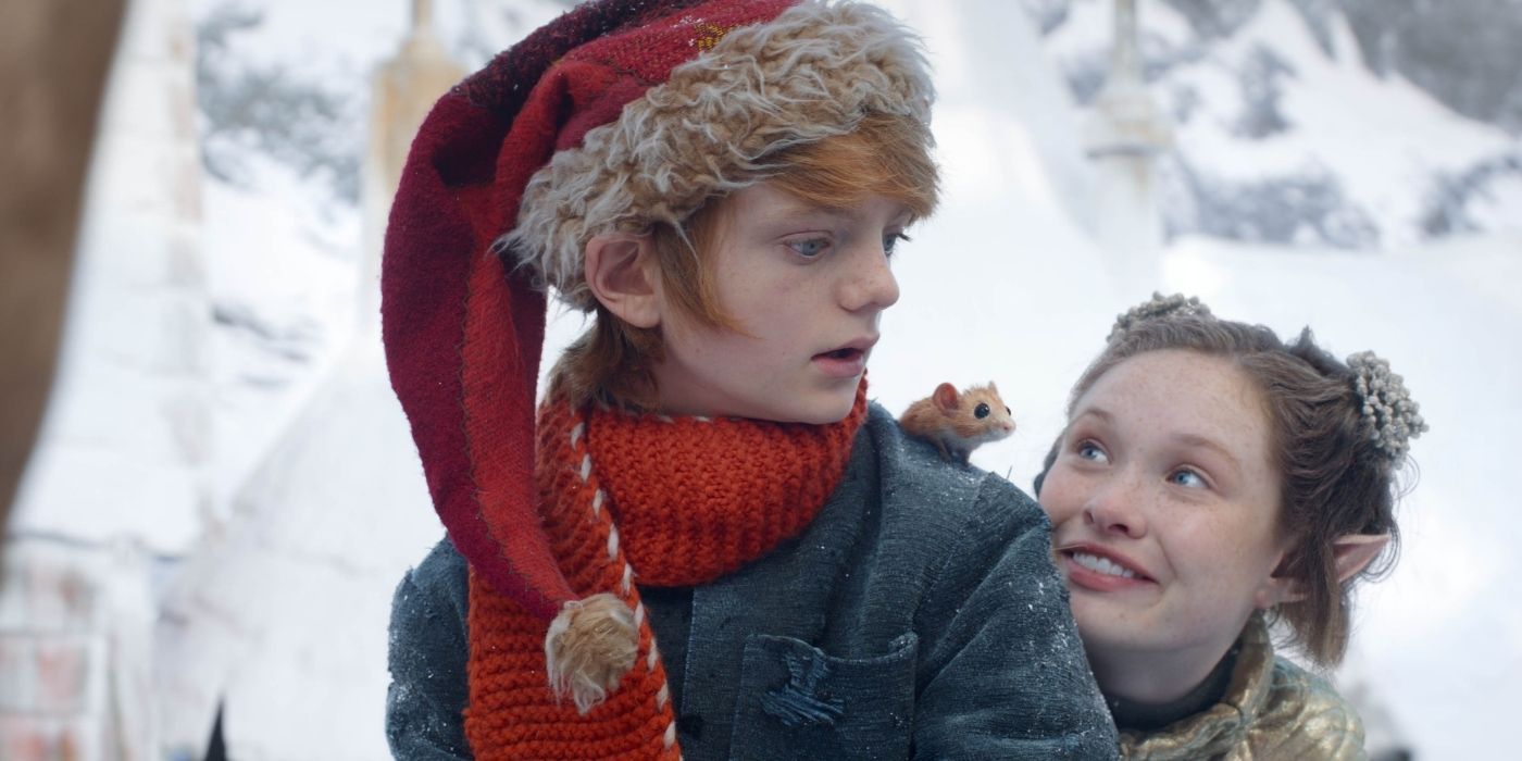 A Boy Called Christmas - Henry Lawfull as Nikolas and Zoe Colletti as the Truth Pixie